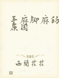 手麻脚麻的发病原因