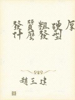 发质粗硬厚适合什么发型