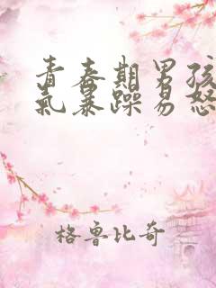 青春期男孩子脾气暴躁易怒