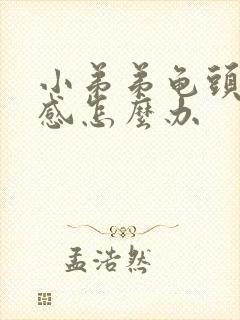 小弟弟龟头太敏感怎么办