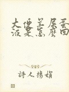 大便羊屎蛋有粘液是怎么回事