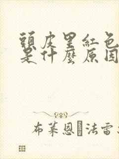 头皮里红色疙瘩是什么原因