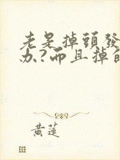 老是掉头发怎么办?而且掉的特别厉害女