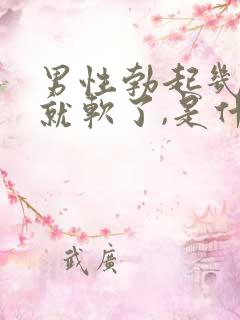 男性勃起几分钟就软了,是什么原因