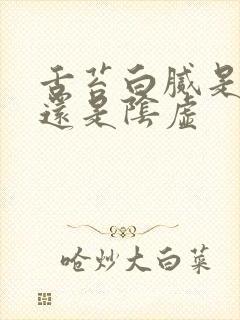 舌苔白腻是阳虚还是阴虚