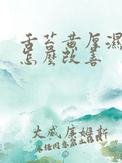 舌苔黄厚湿气重怎么改善