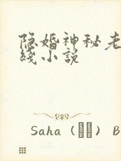 隐婚神秘老公在线小说