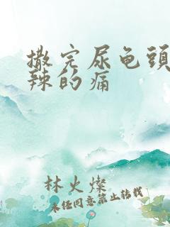 撒完尿龟头火辣辣的痛