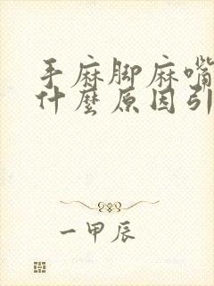 手麻脚麻嘴麻是什么原因引起的,怎么解决