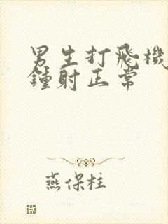 男生打飞机几分钟射正常