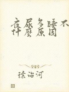 夜尿多睡不好是什么原因