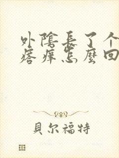 外阴长了个小疙瘩痒怎么回事