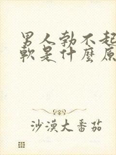 男人勃不起来疲软是什么原因