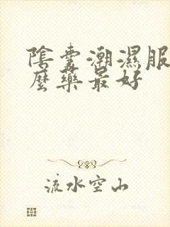 阴囊潮湿服用什么药最好