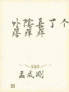 外阴长了个硬疙瘩痒疼