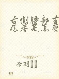 右侧腰部有个硬疙瘩是怎么回事