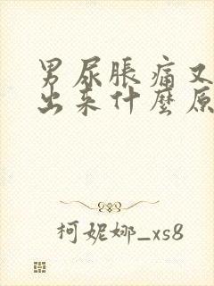 男尿胀痛又拉不出来什么原因