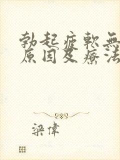 勃起疲软无力的原因及疗法