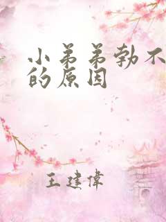 小弟弟勃不起来的原因