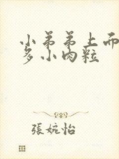 小弟弟上面有很多小肉粒