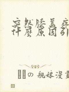 突然膝盖疼痛是什么原因引起的