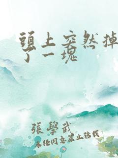 头上突然掉发秃了一块