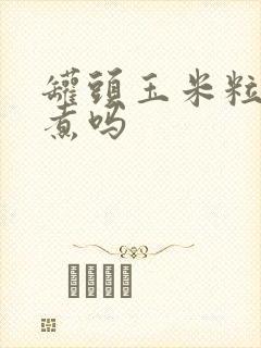 罐头玉米粒需要煮吗