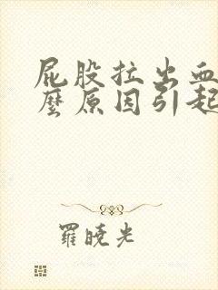 屁股拉出血是什么原因引起的