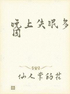 晚上失眠多梦原因