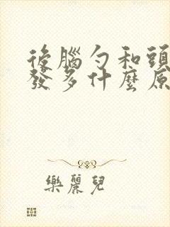 后脑勺和头顶白发多什么原因