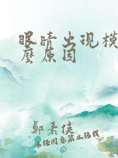 眼睛出现模糊什么原因