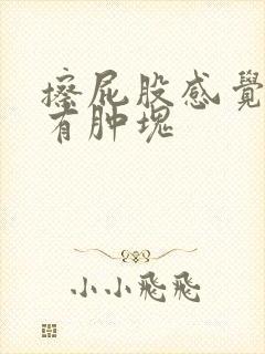 擦屁股感觉肛旁有肿块