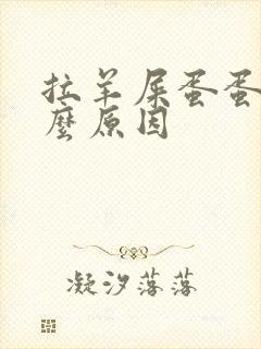 拉羊屎蛋蛋是什么原因