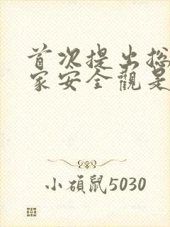 首次提出总体国家安全观是哪一年