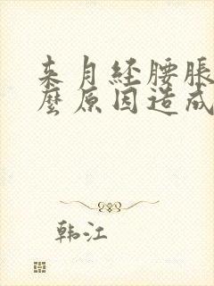 来月经腰胀痛什么原因造成的