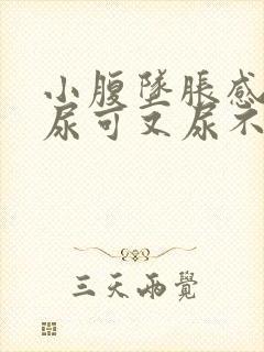 小腹坠胀感觉想尿可又尿不多吃什么药