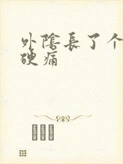 外阴长了个疙瘩硬痛