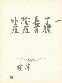 外阴长了一颗大痘痘有脓