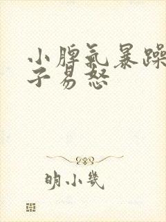 小脾气暴躁的孩子易怒