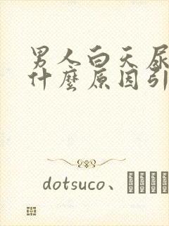 男人白天尿频是什么原因引起的