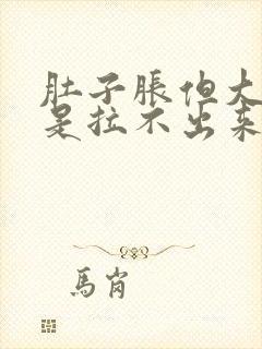 肚子胀但大便就是拉不出来怎么办?