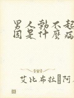 男人勃不起的原因是什么病