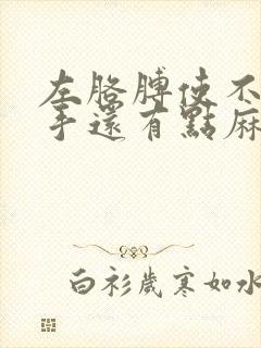 左胳膊使不上劲手还有点麻