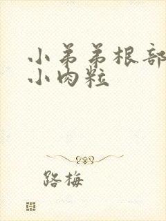 小弟弟根部有个小肉粒