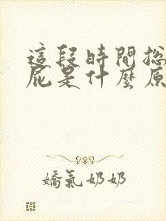 这段时间总是放屁是什么原因