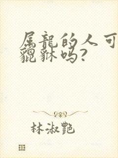 属龙的人可以带貔貅吗?