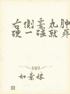 右侧睾丸肿大变硬一碰就疼