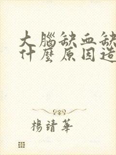 大脑缺血缺氧是什么原因造成的