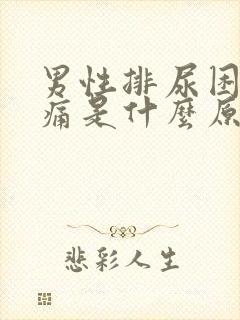 男性排尿困难疼痛是什么原因