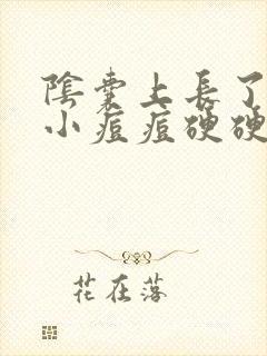 阴囊上长了一个小痘痘硬硬的